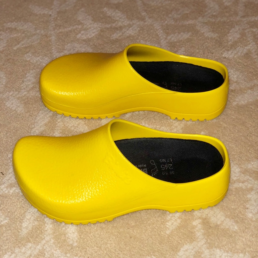 Birkenstock Pro Clog - Unisex, Yellow NWOTags/box